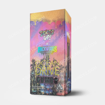 ocean drive gumbo packwoods packaging box
