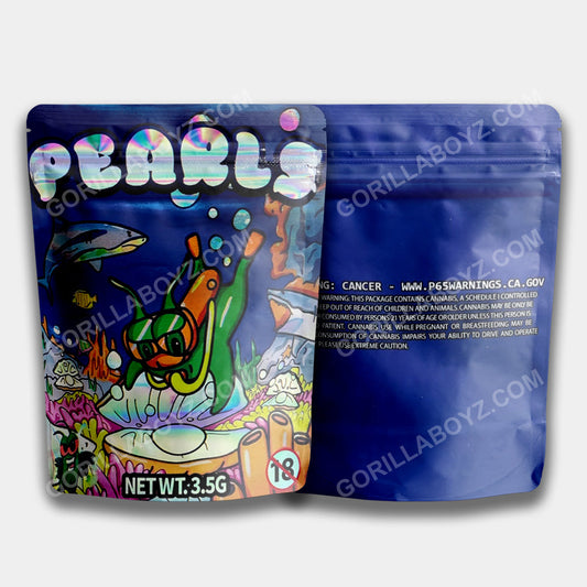 Pearls mylar bags 3.5 grams