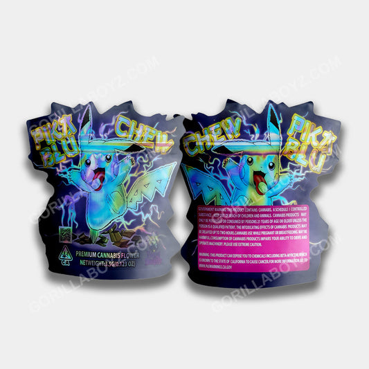 Pikachew mylar bags 3.5 grams