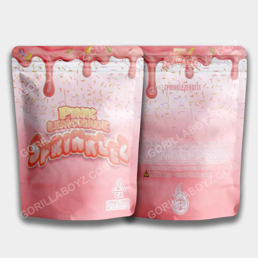 pink lemonade mylar bags 3.5 grams
