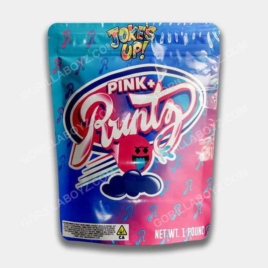 pink runtz 16 oz mylar bags