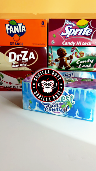 Candy Land Soda Cans – Master Box (8 Cans)