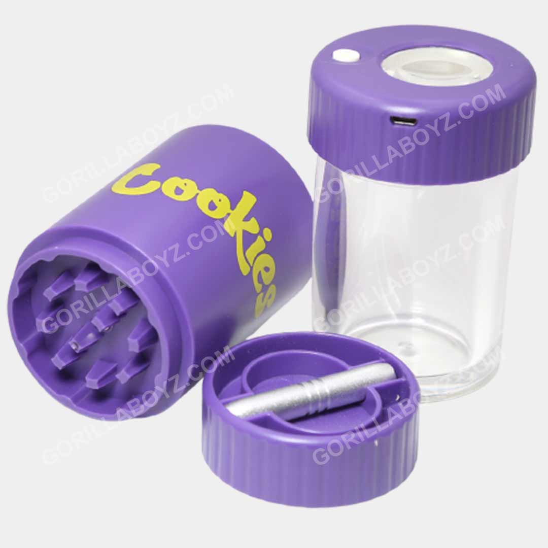 cookies purple mag jar