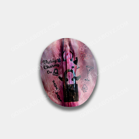 Pussy Charms mylar bags 3.5 grams 