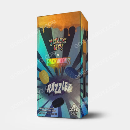 razzlez packwoods packaging box