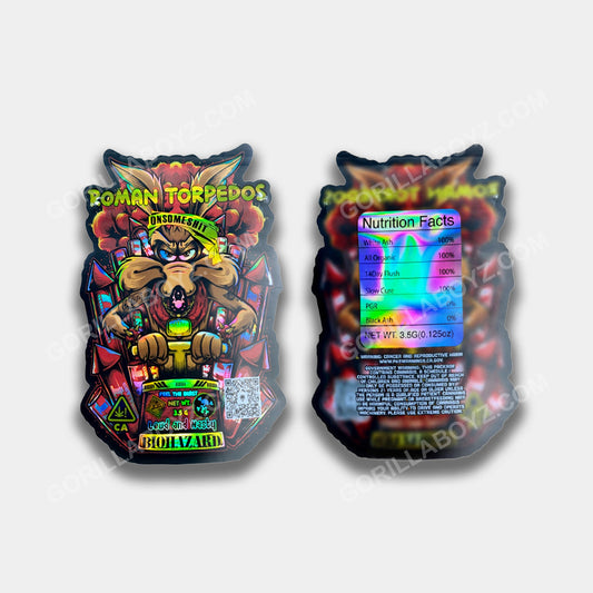 Roman Torpedos 3.5 gram mylar bags