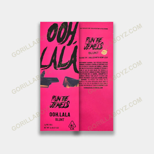 Run the Jewels pre roll packaging 2 grams blunts