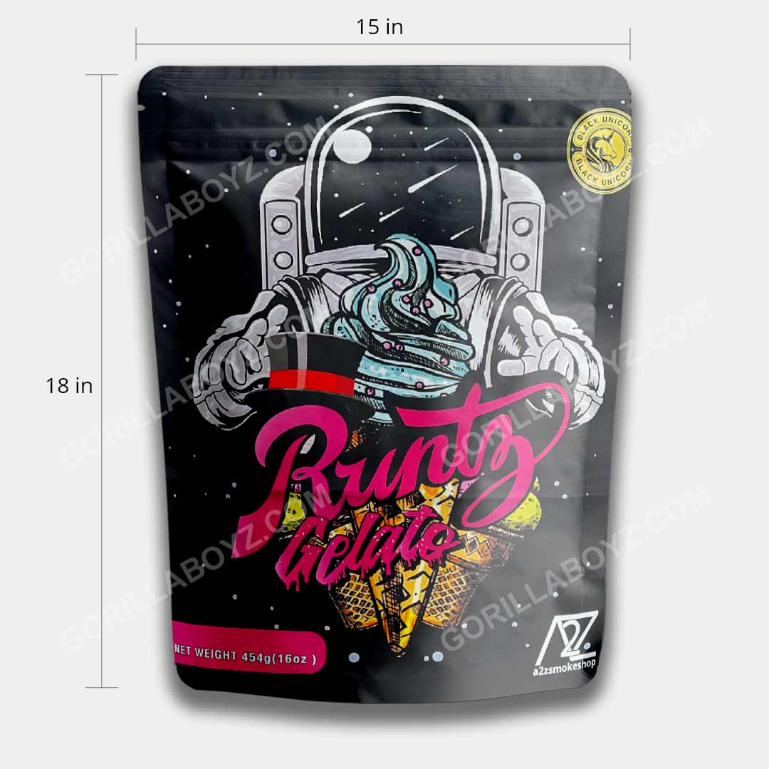 runtz gelato mylar bags 16 ounce