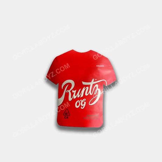 Runtz OG red mylar bags 3.5 grams