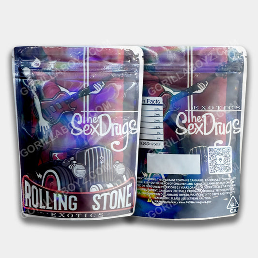 The Sex Drugs mylar bags 3.5 grams