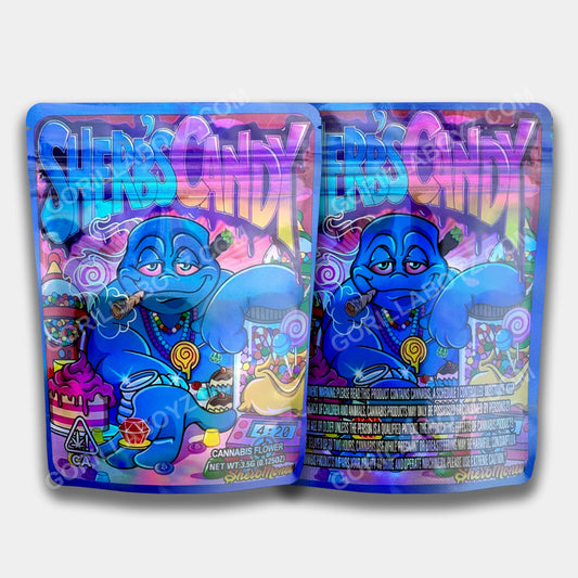 Sherbs Candy mylar bags 3.5 grams