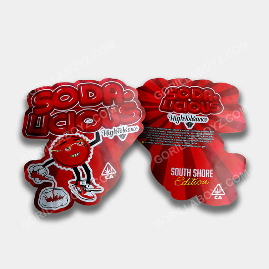 Soda Licious mylar bags 3.5 grams