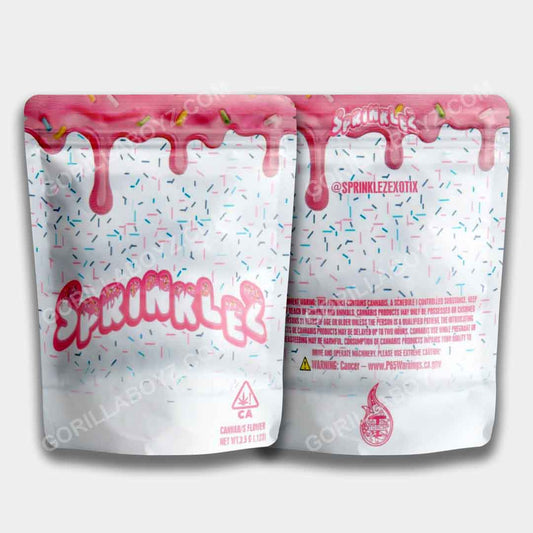 sprinklez 3.5 gram mylar bags