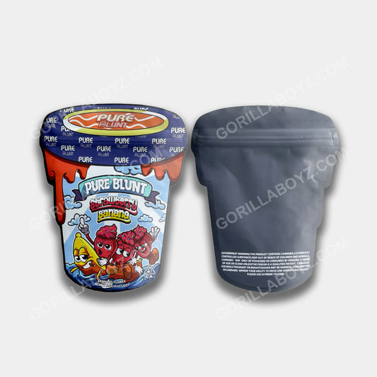 Strawberry Banana mylar bags 3.5 grams