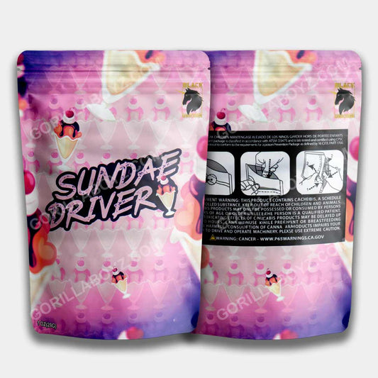 sundae driver mylar bags 1 oz
