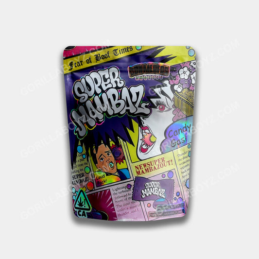 Super Mambaz mylar bags 3.5 grams