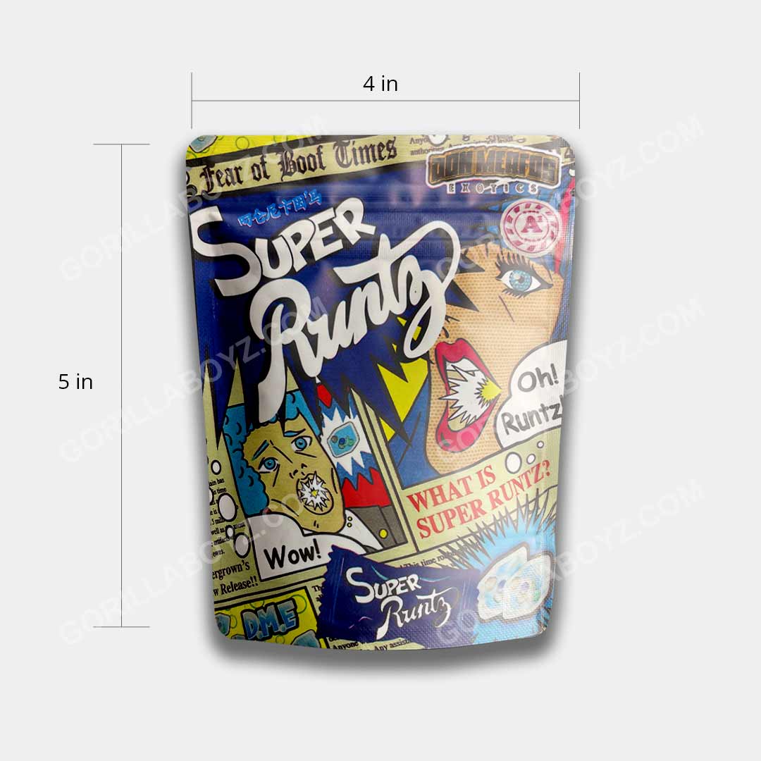 Super Runtz mylar bags 3.5 grams
