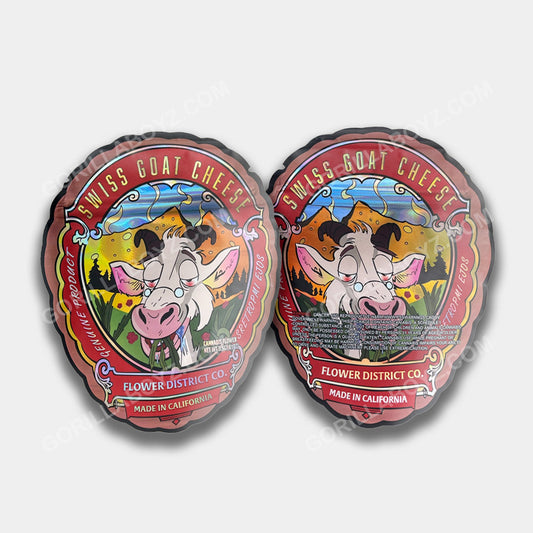 Swiss Goat Cheese Mylar Bag 3.5 Grams