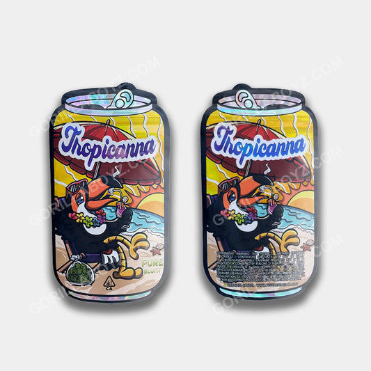 Tropicanna mylar bags 3.5 grams