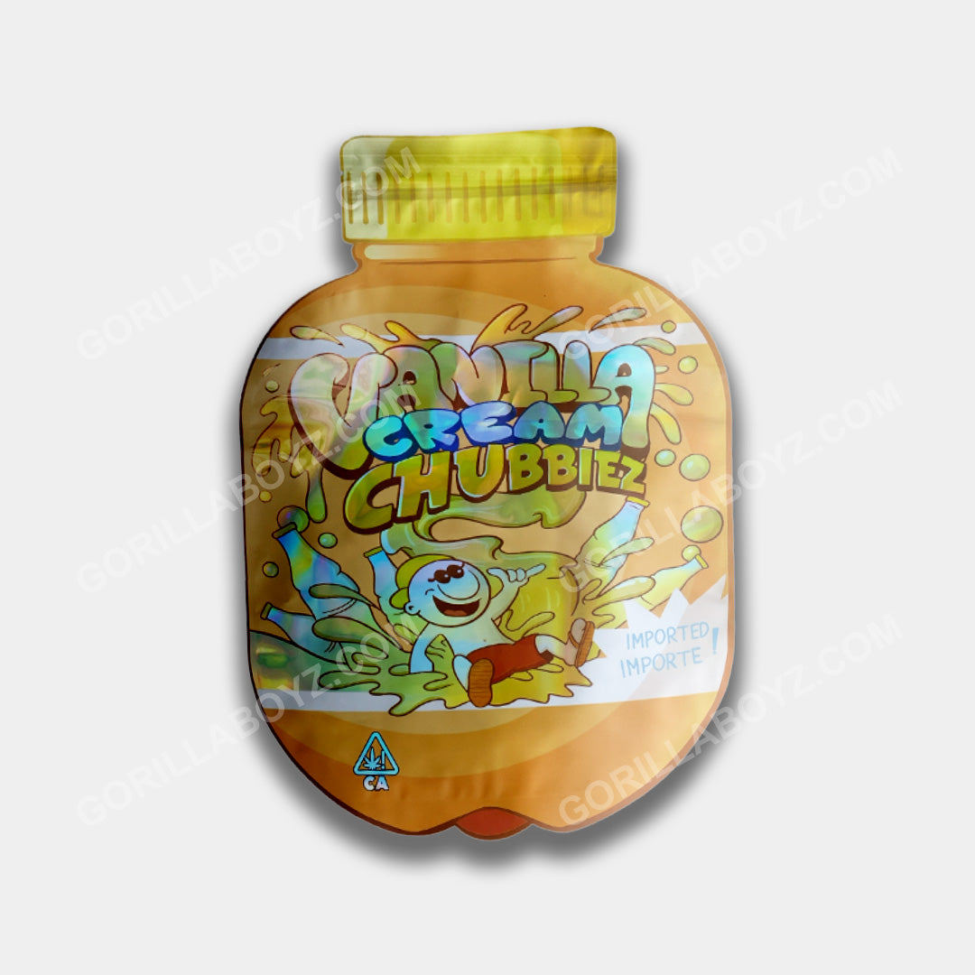 Vanilla Cream Chubbiez 16 oz mylar bags