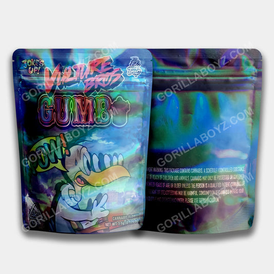 Vulture Bros Gumbo (Pow) mylar bags 3.5 grams
