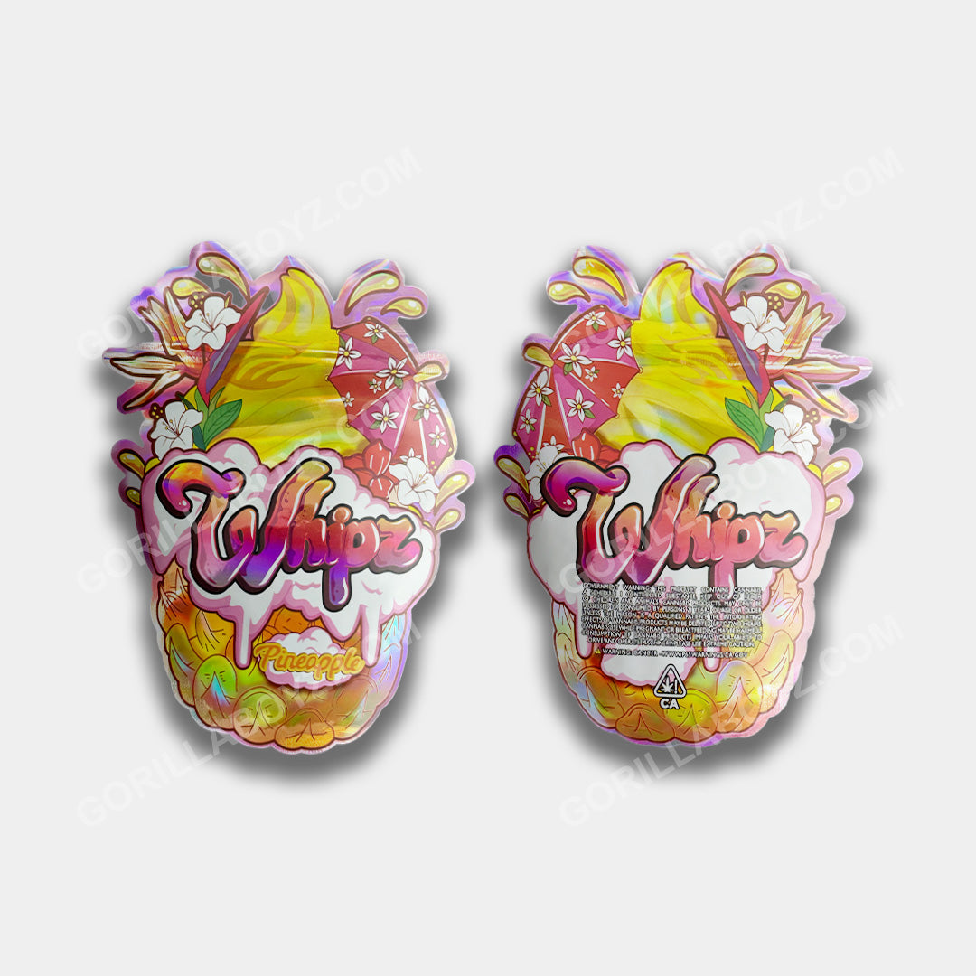 Whipz Pineapple mylar bags 3.5 grams