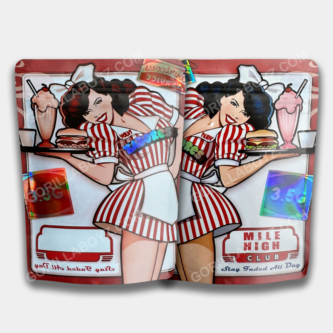 Zabores Mile High Club Mylar Bag 3.5 Grams